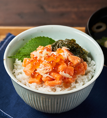 北海道昆布三文魚蟹肉海鮮漬