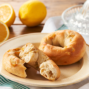 加入檸檬皮味道清新 瀬戸內檸檬Bagel