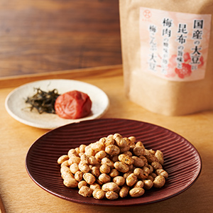 一食食上癮！日本國產大豆小食 ‧ 梅昆布味