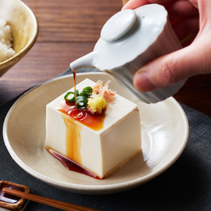 嫩滑而扎實的食感！生搾豆腐