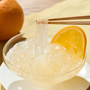 品嚐夏日的風味 夏季蜜柑涼粉