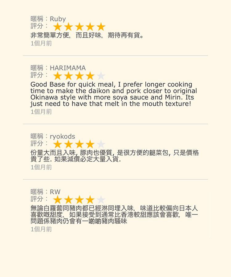 6時間煮込んだおでん風角煮大根